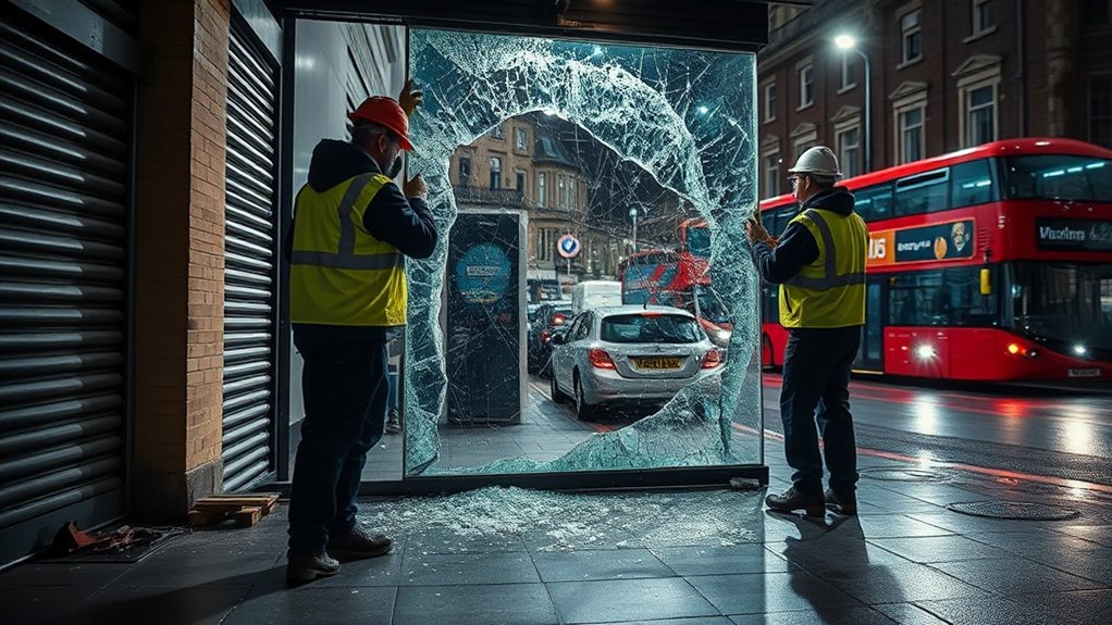 Emergency Shop Front Repair Clerkenwell