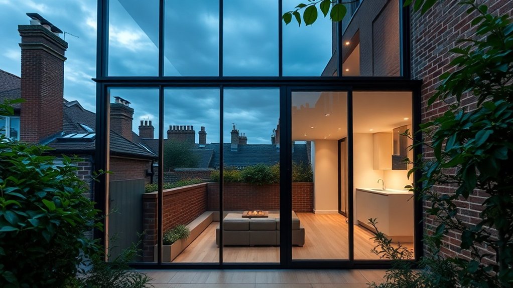 Glass Extension Walls Clerkenwell