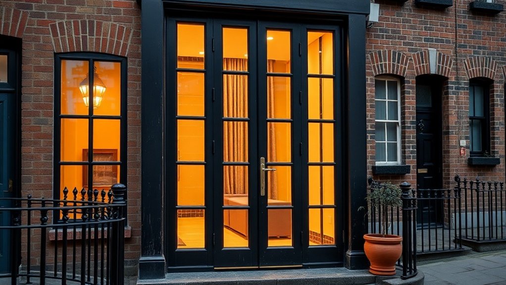 Glass Panel Doors Clerkenwell