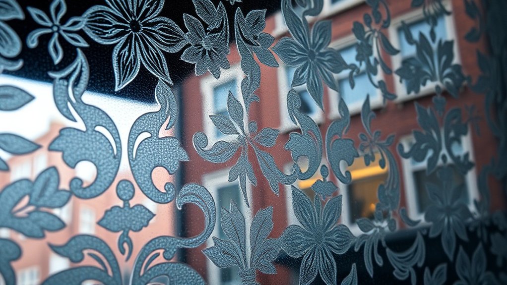 Patterned Decorative Glass Clerkenwell