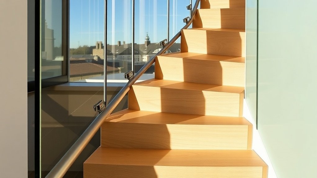 Staircase Glass Panels Clerkenwell