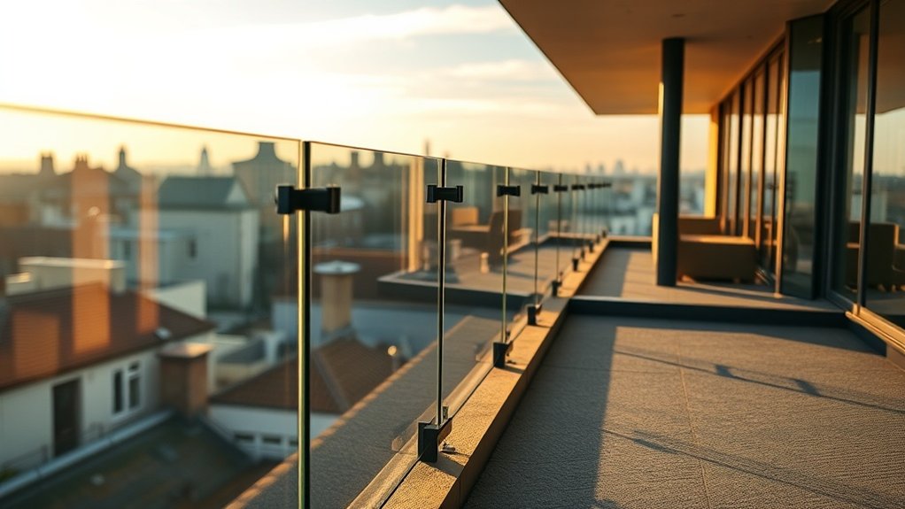 Terrace Glass Balustrades Clerkenwell