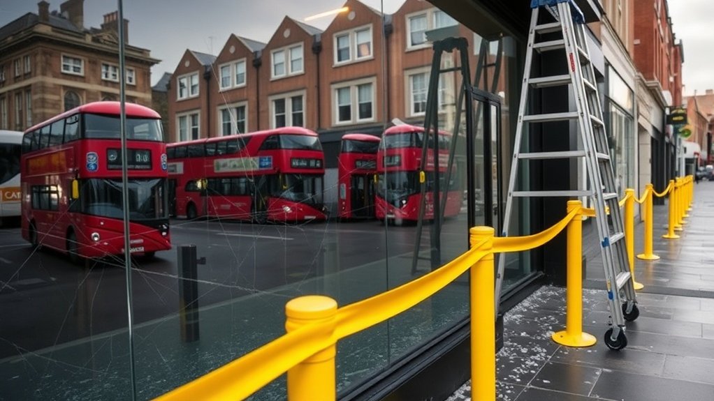 Vandalism Glass Repair Clerkenwell